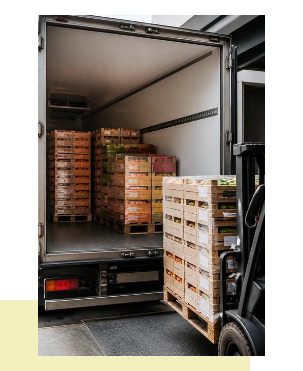 Перевозка сельхозпродукции на паллетах с доставкой в Кондопогу
